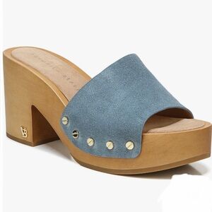 NIB Veronica Beard Blue Women's Slide Sandals